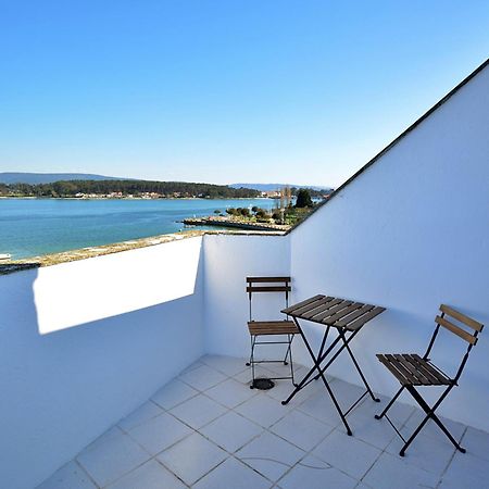 Apartamento Con Terraza Frente Al Mar En O Grove Exterior foto